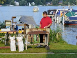 Randolf Gratzke am Grill
