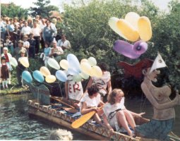 1987 Bootskorso mit der Melosine