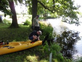 Wasser-Alarm im Trimaran!