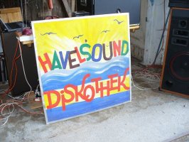 Die Disko ist verkabelt.