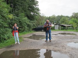 Über sieben Pfützen must Du gehen