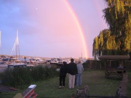 ... und Regenbogen rechts 