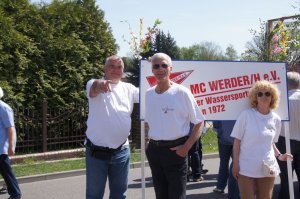Karl-Heinz kam, nach einer Schramme am Auto in letzter Minute