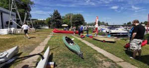 Die Boote sind vorbereitet 