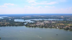 Einfahrt zum Glindower See 