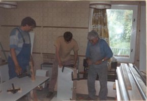 1996 Rekonstruktion des Clubhauses